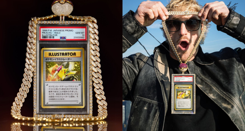 刷新卡拍交易歷史紀錄！Logan Paul 全球唯一「插畫家皮卡丘」 以 5 億台幣售出